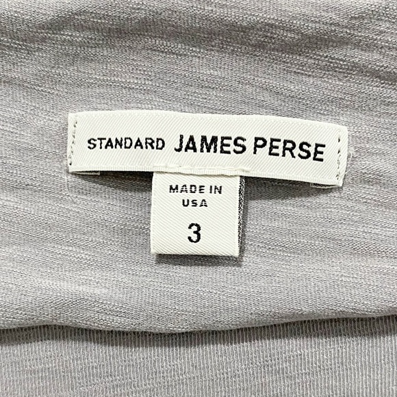 JAMES PERSE Off The Shoulder Top WVD3700 Quite Luxury Minimalist Size 3 Large - Picture 5 of 8